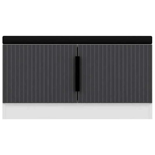Обувной шкаф Trendy Noe 50 x 90 x 35см /White /Антрацит photo 2