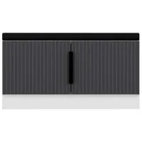 Dulap pentru încălțăminte Trendy Noe 50 x 90 x 35 /White /Anthracite photo 2