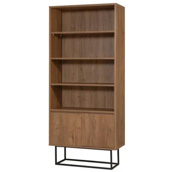 Etajeră Trendy Rea 182 x 80 x 36 cm / PAL / Walnut photo 1
