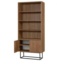 Стеллаж Trendy Rea 182 x 80 x 36см cm / ЛДСП / Oреховый photo 2
