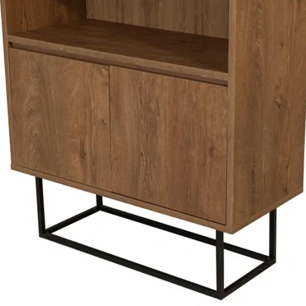 Etajeră Trendy Rea 182 x 80 x 36 cm / PAL / Walnut photo 3