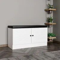 Dulap pentru încălțăminte Trendy Noe 50 x 90 x 35 /White /White photo 3