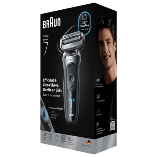 Бритва электрическая Braun 72-G1200s  Серый  photo 4
