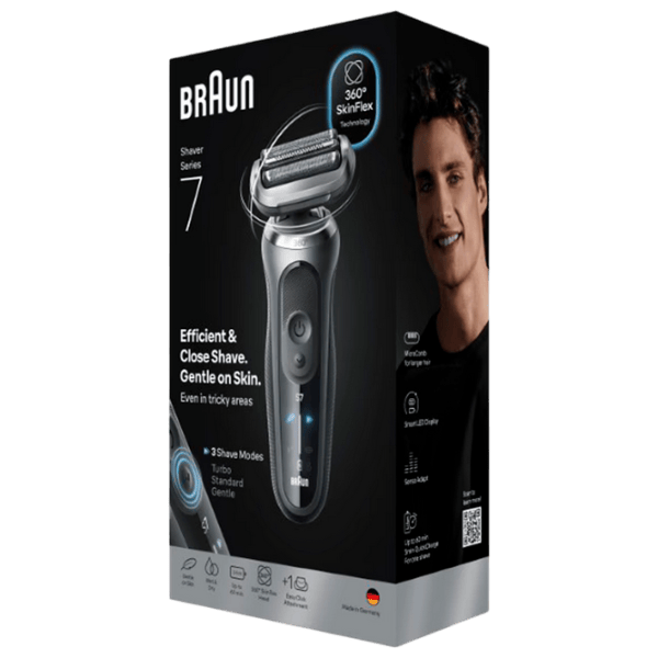 Бритва электрическая Braun 72-G1200s  Серый  photo 4