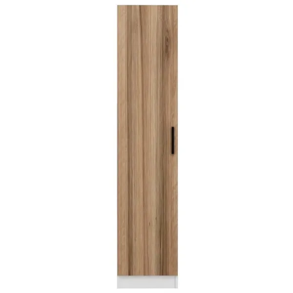 Обувной шкаф Trendy Noe 210 x 45 x 35см /White /Орех photo 2