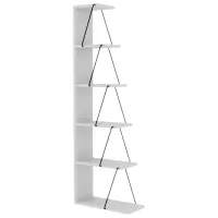 Etajeră Trendy Tlos  150 x 50 x 22 cm / PAL / White