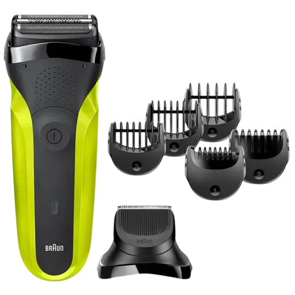 Aparat de ras electric Braun 300BT Green  photo 1