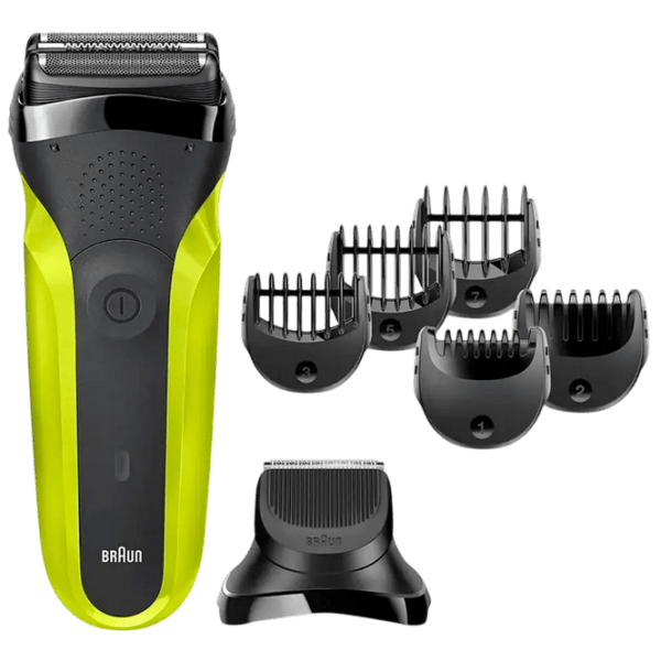 Aparat de ras electric Braun 300BT Green  photo 1
