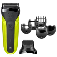 Бритва электрическая Braun 300BT Зеленый 