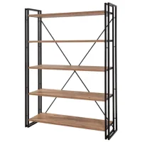 Стеллаж Trendy Cosmo Fix 180 x 130 x 35см cm / ЛДСП / Black