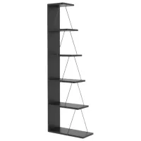 Etajeră Trendy Tlos  150 x 50 x 22 cm / PAL / Anthracite