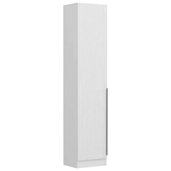 Обувной шкаф Trendy Noe 210 x 45 x 35см /White /Белый photo 1