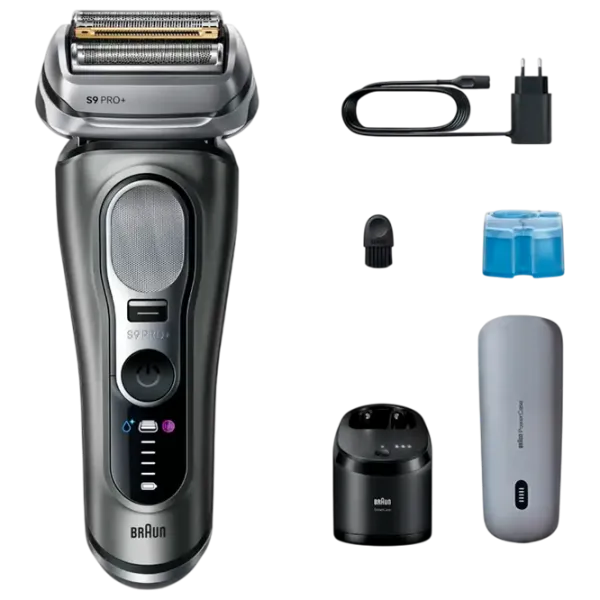 Aparat de ras electric Braun 9675cc Gray  photo 1