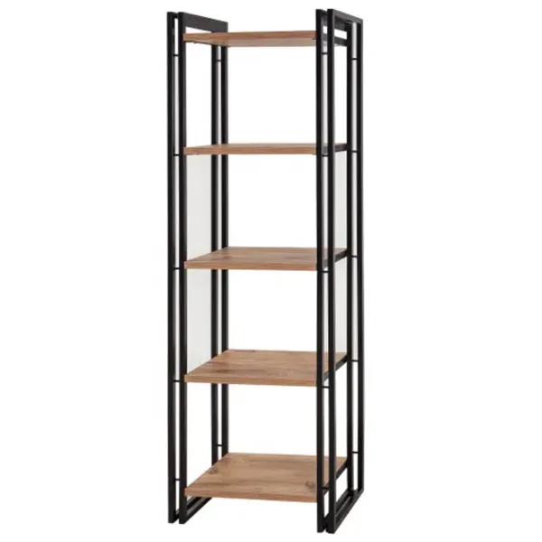 Etajeră Trendy Cosmo Penta 180 x 60 x 35 cm / PAL / Black photo 1