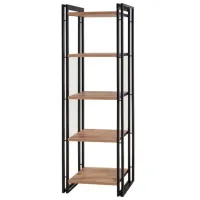 Etajeră Trendy Cosmo Penta 180 x 60 x 35 cm / PAL / Black