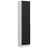Обувной шкаф Trendy Noe 210 x 45 x 35см /White /Антрацит