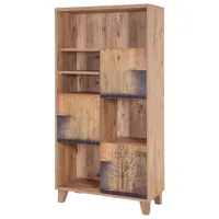 Стеллаж Trendy Marina Flora 155 x 80 x 36см cm / ЛДСП / Oak