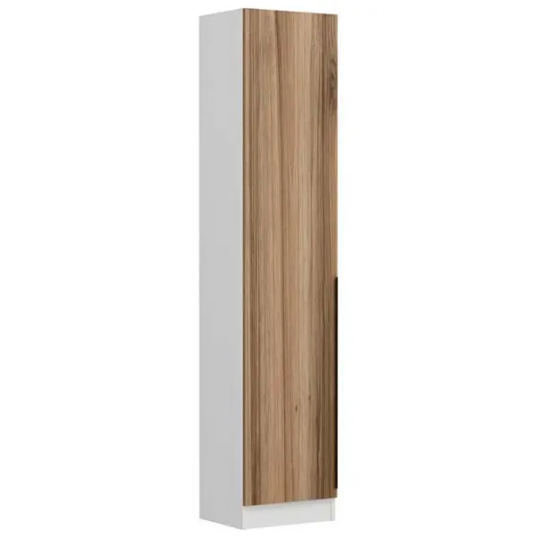 Обувной шкаф Trendy Noe 210 x 45 x 35см /White /Орех photo 1
