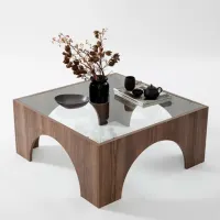 Măsuță de cafea Trendy Seine GTR000860 Brown photo 3