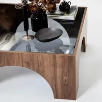 Măsuță de cafea Trendy Seine GTR000861 Brown photo 6