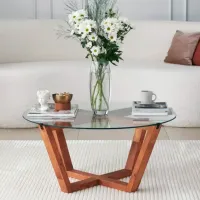 Măsuță de cafea Trendy Lotus GTR000801 Brown photo 2