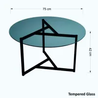 Măsuță de cafea Trendy Trio sehpa GTR000799 Black photo 9