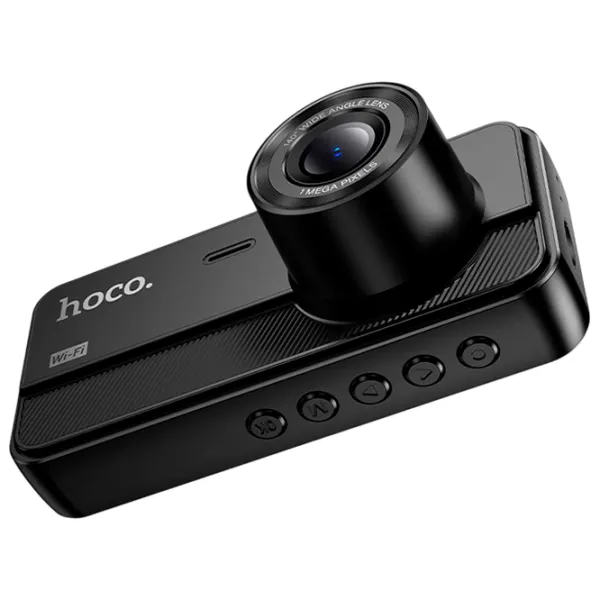 Видеорегистратор Hoco DV15 2k Front + Interrior + Rear Cam / Черный photo 4
