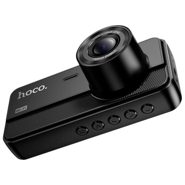 Видеорегистратор Hoco DV15 2k Front + Interrior + Rear Cam / Черный photo 4