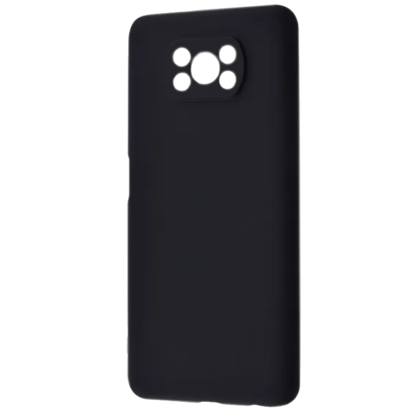 Чехол для смартфона Poco X3 / X3 Pro Cover X / Back / ТПУ / Черный photo 1