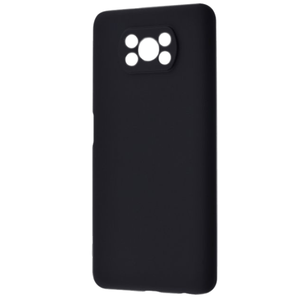 Чехол для смартфона Poco X3 / X3 Pro Cover X / Back / ТПУ / Черный photo 1