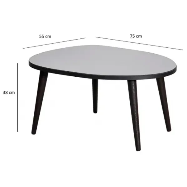 Журнальный столик Trendy Gusto GTR000792 Черный photo 6