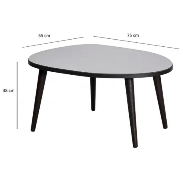 Журнальный столик Trendy Gusto GTR000792 Черный photo 6