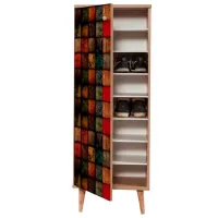 Dulap pentru încălțăminte Trendy Filinta 135 x 50 x 38 /Sonoma /Sonoma photo 2