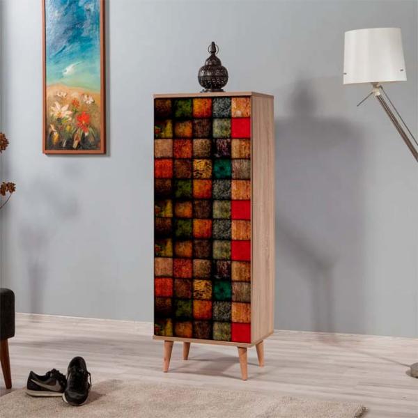 Обувной шкаф Trendy Filinta 135 x 50 x 38см /Sonoma /Сонома photo 4