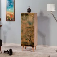 Dulap pentru încălțăminte Trendy Filinta 135 x 50 x 38 /Sonoma /Sonoma photo 4
