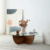 Măsuță de cafea Trendy Crin 2 GTR000845 Brown photo 2
