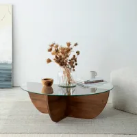 Măsuță de cafea Trendy Crin 2 GTR000845 Brown photo 3