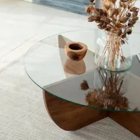Măsuță de cafea Trendy Crin 2 GTR000845 Brown photo 4