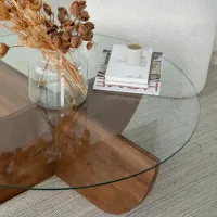 Măsuță de cafea Trendy Crin 2 GTR000845 Brown photo 5