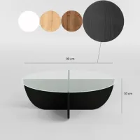 Măsuță de cafea Trendy Crin GTR000775 Black photo 4