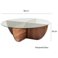 Măsuță de cafea Trendy Crin GTR000777 Brown photo 8