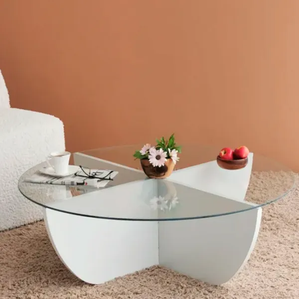 Журнальный столик Trendy Crin GTR000778 Белый photo 6