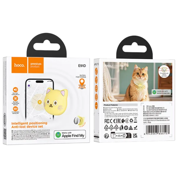 Смарт трекер Hoco E91D Tiger Черный photo 4