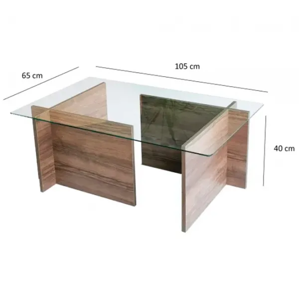 Măsuță de cafea Trendy Evadare GTR000772 Brown photo 8