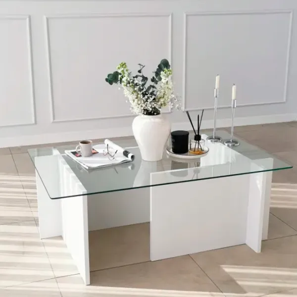 Măsuță de cafea Trendy Evadare GTR000773 White photo 4