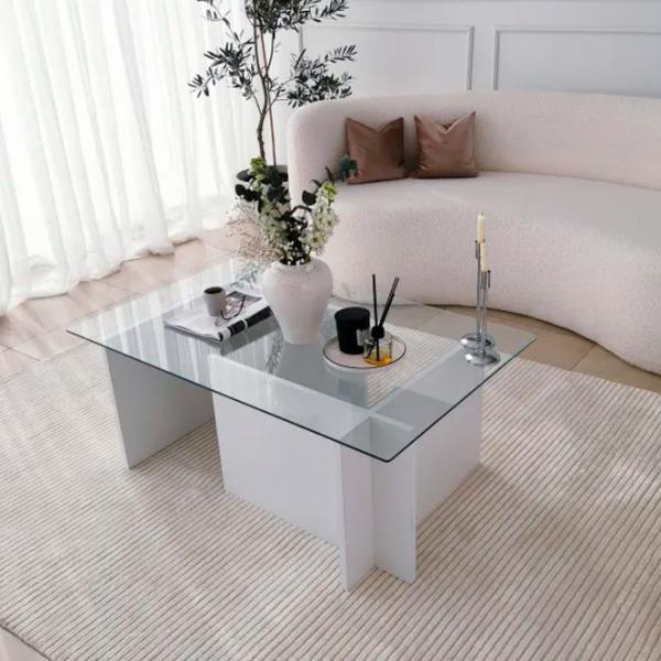 Măsuță de cafea Trendy Evadare GTR000773 White photo 5