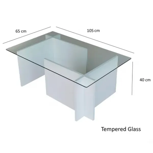 Măsuță de cafea Trendy Evadare GTR000773 White photo 8