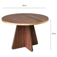 Măsuță de cafea Trendy Ciuperca GTR000750 Stejar Sonoma photo 6