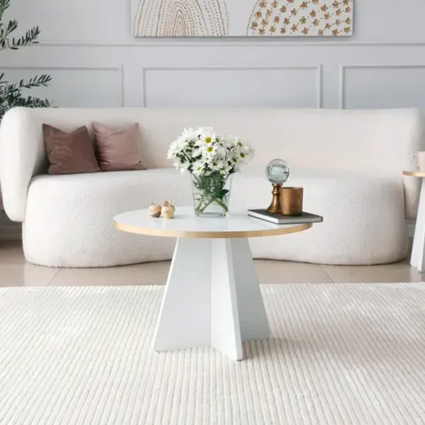 Măsuță de cafea Trendy Ciuperca GTR000751 White photo 2