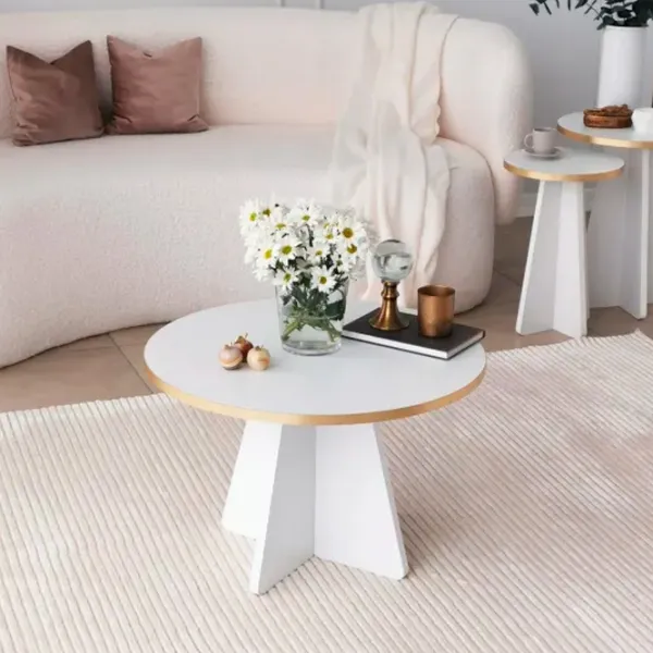 Măsuță de cafea Trendy Ciuperca GTR000751 White photo 3